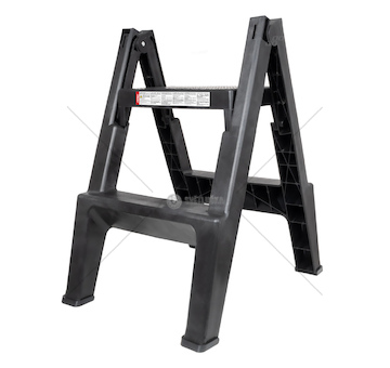 Dílenský žebřík – taburetka 51,5 cm 150 kg AMiO-04267