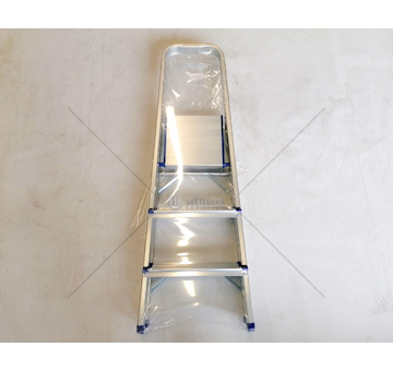 Domácí hliníkové schůdky, 3 schody