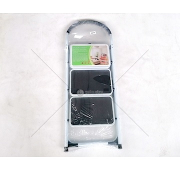 Domácí ocelové schůdky, 3 schody