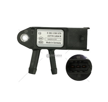 DPF senzor Renault Trafic 14> Wor 227701454R