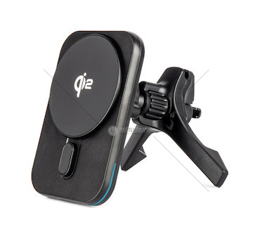 Držák magneticky s rychlonabíječkou do auta Qi2 15W AMiO-04180