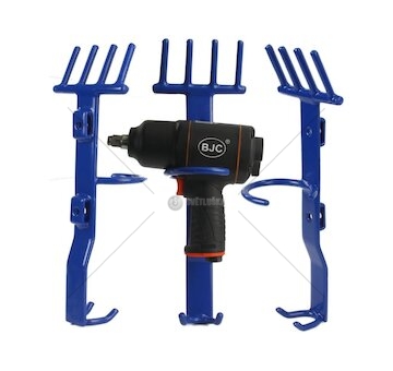 Držák na rázový utahovák a nástrčné klíče - modrý BJC