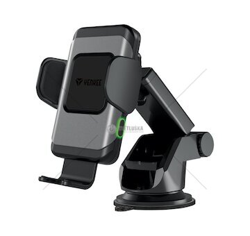 Držák na telefon do auta YSM 610, automatický s Qi bezdrátovým nabíjením - YENKEE