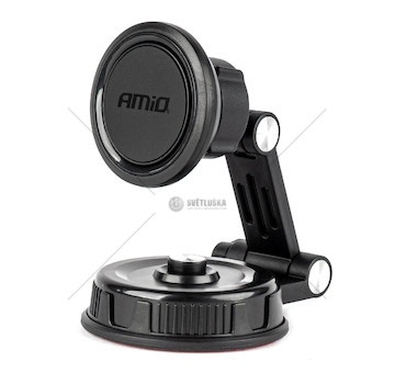 Držák na telefón magnetický otočný AMiO-04144