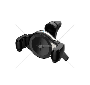 Držák na telefon s bezdrátovou nabíječkou COMBO QC 3.0 AMiO-02249