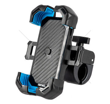 Držák telefonu na kola, motocykly, skútry, koloběžky otočný o 360° AMiO-04146