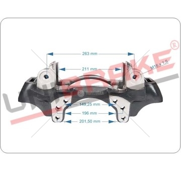 Držák třmenu brzdy WABCO MAXX22T pravý UNIBRAKE UNB6811