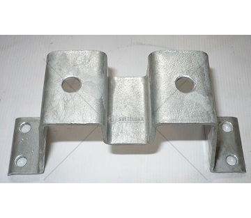 Držák výfuku za kabinu W-2díry