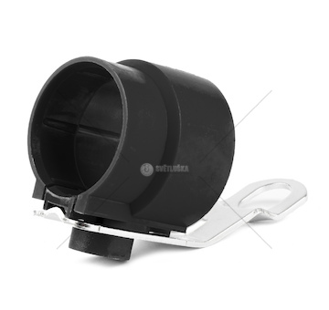 Držák zástrčky přívěsu černý AMiO-04385