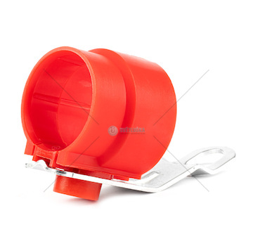 Držák zástrčky přívěsu červený AMiO-04387