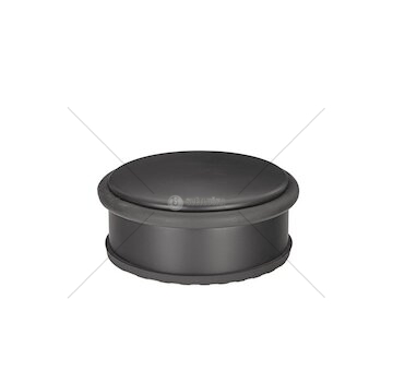 Dveřní zarážka volně stojící, nízká, černá GEKO