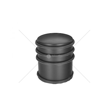 Dveřní zarážka volně stojící, vysoká, černá GEKO