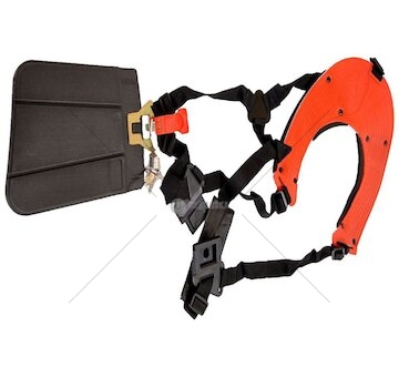 Dvouramenný popruh, postroj ke křovinořezu MAR-POL