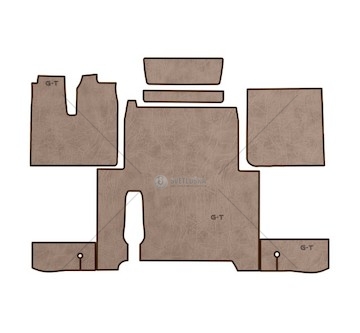 DYWANIK MAN TGX AUTOMAT 1 SZUF OD 2017  G004TGX/PRESTIGE/BEZ