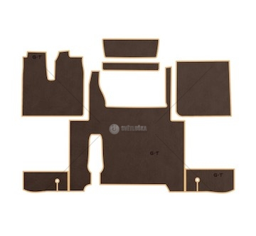 DYWANIK MAN TGX AUTOMAT 2 SZUF OD 2017  G005TGX/PRESTIGE/BRA