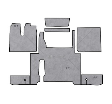 DYWANIK MAN TGX AUTOMAT 2 SZUF OD 2017  G005TGX/PRESTIGE/SZA