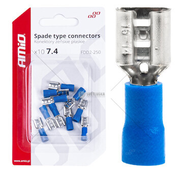 Elektrické konektory – samice (vsuvka) 7.4mm 1.5-2.5mm2 15A 10 ks