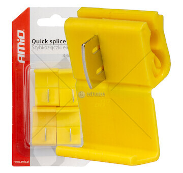 Elektrické rychlospojky 04-6mm2 24A blistr 4 ks