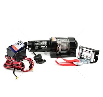 Elektrický lanový naviják 12V, 1588kg/3500lb GEKO