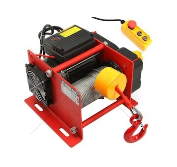 Elektrický lanový naviják, 300/600 kg, 30 m, 230 V - MAR-POL