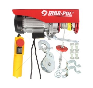 Elektrický lanový naviják 400/800 230V MAR-POL