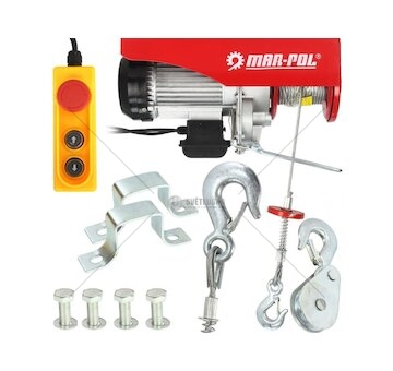 Elektrický lanový naviják 500/1000 230V MAR-POL