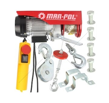 Elektrický lanový naviják YT-150/300 230V MAR-POL