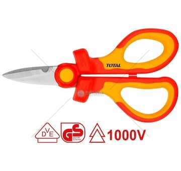 Elektrikářské nůžky, 160mm, industrial, TOTAL
