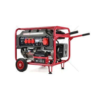 Elektrocentrála benzínová 6,6 kW, 12/230/400 V - TVARDY