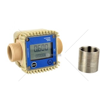 Elektronický průtokoměr paliva CPN s LCD displejem GEKO