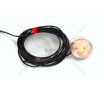 Elektronický systém pro svítilny W74.1 a W74.2 červený 12V/24v bílý WAS W74.1/2/545/I/MC