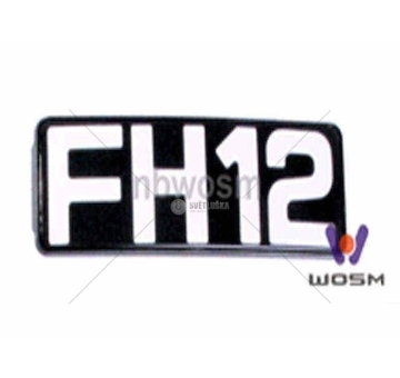 EMBLEMAT VOLVO FH12 WOSIMAN A-007