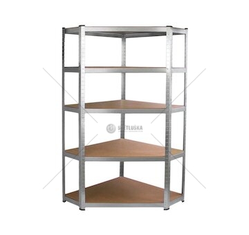 FDR 1840R Rohový kovový regál FIELDMANN