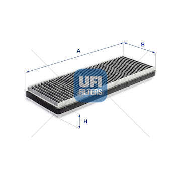 Filter, interior air Filtro Abitacolo Ufi