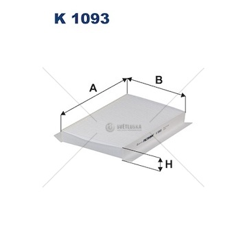 Filtr kabinový citroen c4 i 04> 2.0 hdi WFIL K 1093