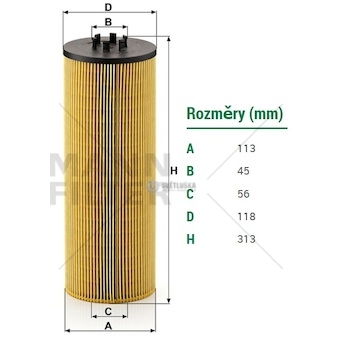 Filtr oleje mercedes actros i/ii/iii, claas, evobus, grove, krone, neoplan, prinoth 0014835_A