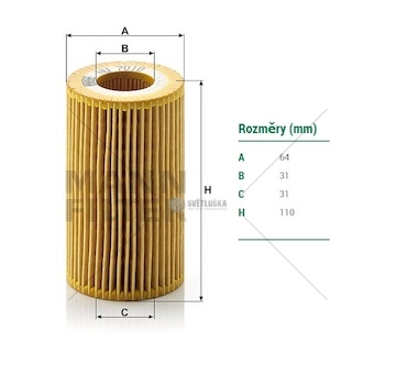 Filtr oleje mercedes vito, sprinter, a/b/c-klasse, jeep patriot, dodge caliber 0402048_A