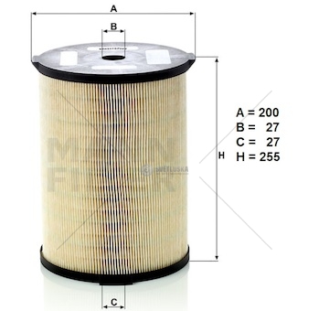 Filtr oleje pfu 19 226 x mercedes actros i - výprodej pfu19226x_A
