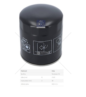 Filtr oleje převodovky scania p,r,t,série 4 gr801 /r, r560/660, r780/782, rp835 f-/k-/n-s 0019177_A