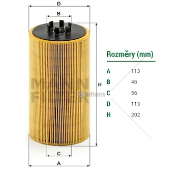 Filtr oleje rvi midlum, premium 2, volvo 8700, b5, b7, fe, fe ii, fl ii, fl iii d7e240-dxi 0167254_A