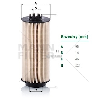 Filtr paliva man tgx d3876lf01/ d3876lf02/ d3876lf0 euro 6 od 09.2014 0208599_A