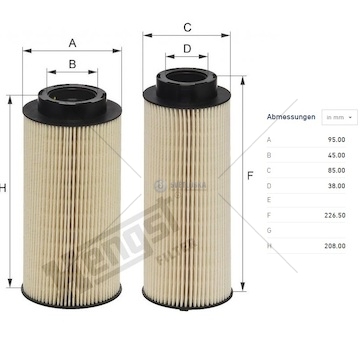 Filtr paliva scania l,p,g,r,s/ p,g,r,t dc9/ dc13, dc16 xpi, van hool acron od 01.2015 0132766_A
