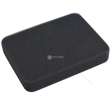 Filtr vzduchový, 132 x 74 x 24mm, pěna HERON