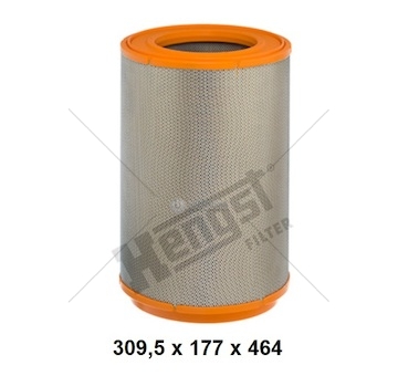 Filtr vzduchu e424l scania p,g,r,t, 94,114,124,144 0066247_A
