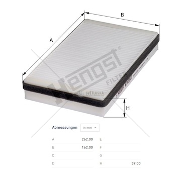 Filtr vzduchu kabiny daf cf euro 6 od 05/2013, cf85 od 2001, ginaf x, tatra phoenix 0056878_A
