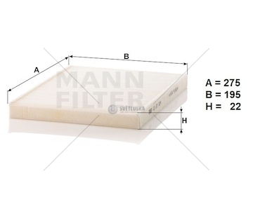 Filtr vzduchu kabiny rvi c-serie, t-serie, k-serie od 2013 0183262_A