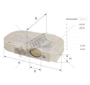 Filtr vzduchu man tgl od 01.2004,tgm od 05.2005 0196869_A