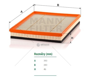 Filtr vzduchu rvi mascott 120 di/ 130 dxi/ 150 dxi/ 160 dxi 0167496_A