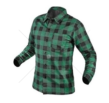Flanelová košile zelená vel. XL NEO NEO81-546-XXL