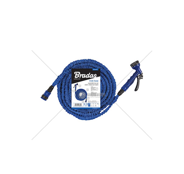 Flexibilní, smršťovací zahradní hadice 15m-45m s postřikovačem - modrá TRICK HOSE